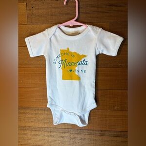 Someone In Minnesota Loves Me Onesie